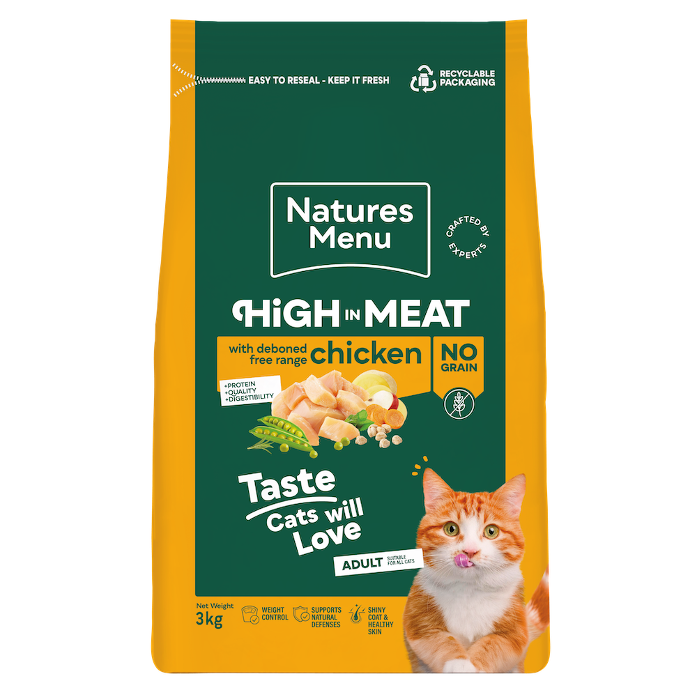 Natures Menu Cat - Adult Chicken 3kg