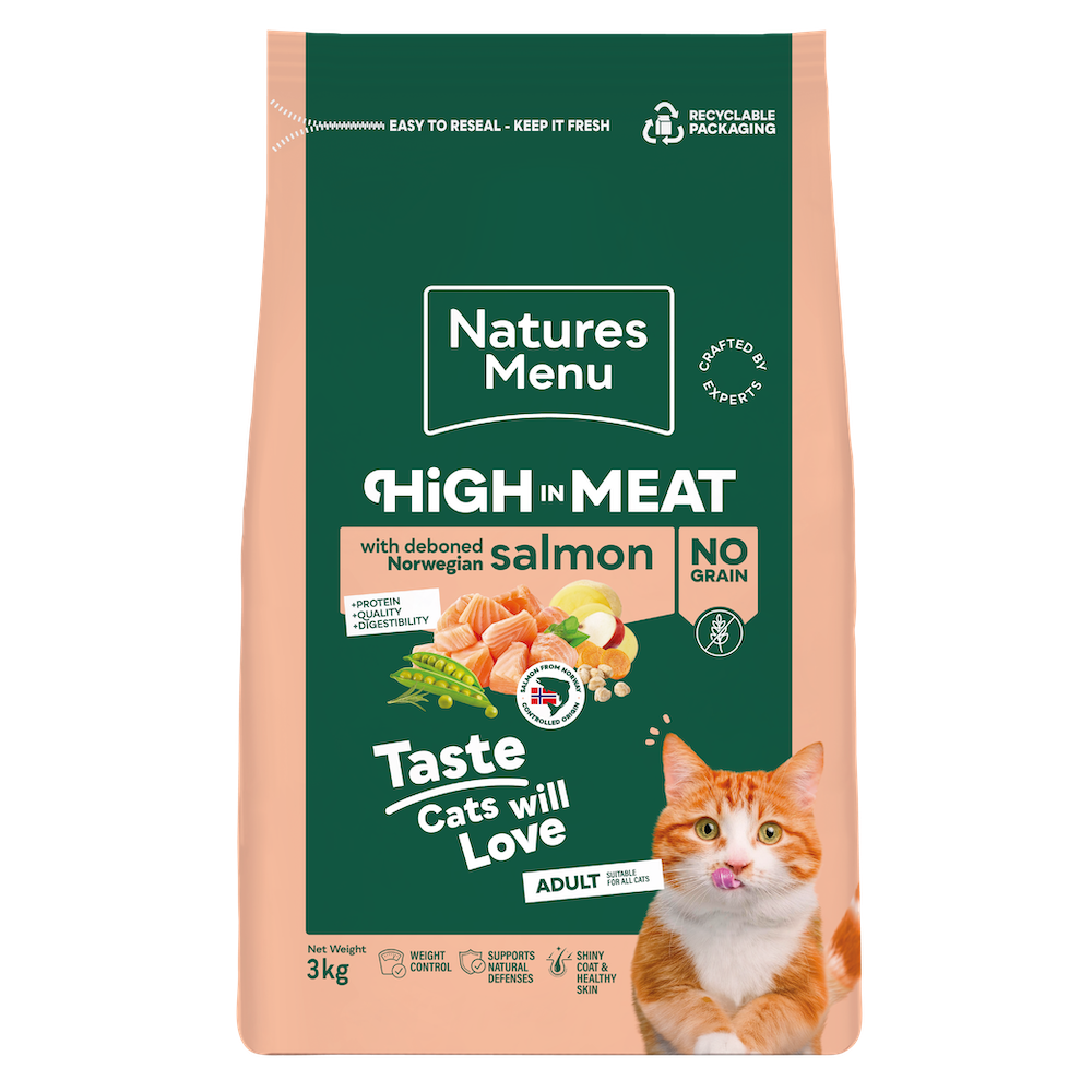 Natures Menu Cat - Adult Salmon 3kg