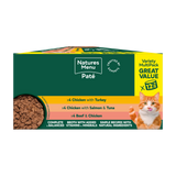 Natures Menu Cat - Adult Multipack Pate Cans 12x85g