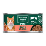 Natures Menu Cat - Adult Multipack Pate Cans 48x85g