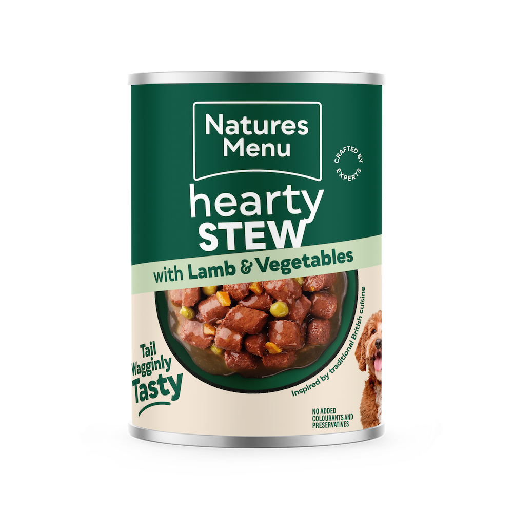Natures Menu Dog - Lamb & Beef Stew Cans 6x415g