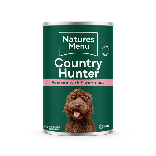Natures Menu Dog - Country Hunter Cans Game Meat Selection 48x400g