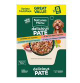 Natures Menu Dog - Adult Pouch Box Multipack 8x300g
