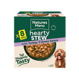 Natures Menu Dog - Turkey and Vegetable Hearty Stew Pouches 8x100g