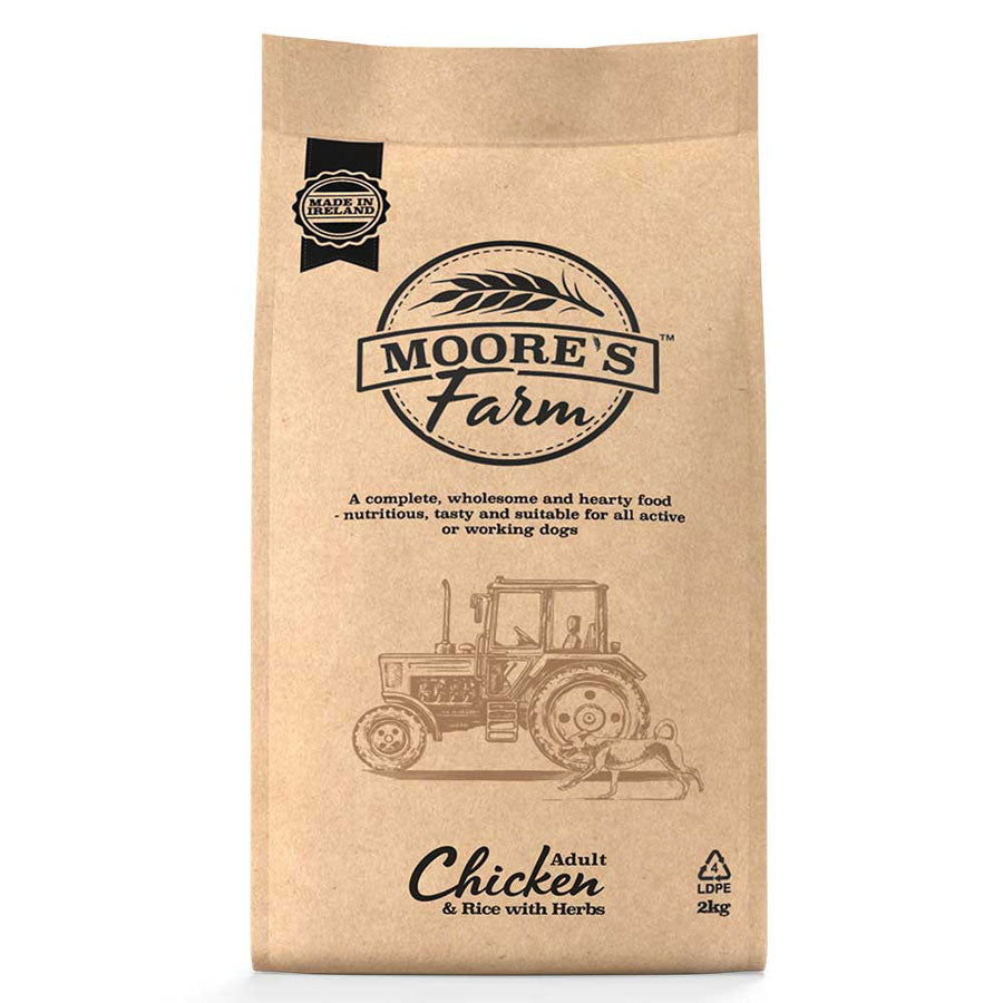 Moore's Farm Adult Chicken & Rice With Herbs 2kg