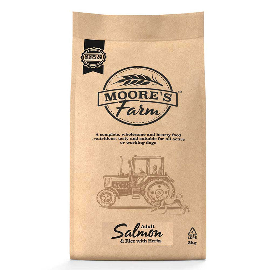 Moore's Farm Adult Salmon & Rice With Herbs 2kg