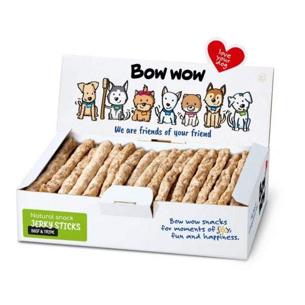 Bow Wow Natural Stick Tripe 50 Pack