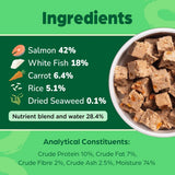 Nature Diet Dog - Feel Good Salmon & White Fish with RIce & Carrots 12x390g
