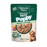 Natures Menu Dog - Puppy Pouch Box Chicken With Lamb 8x300g
