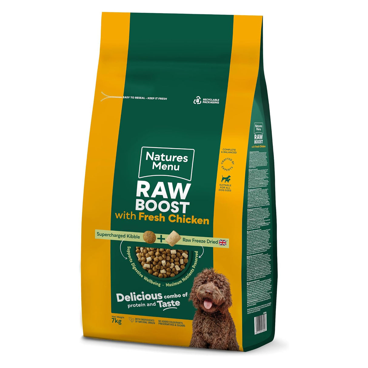Natures Menu Dog -  Raw Boost Chicken with Grain 7kg