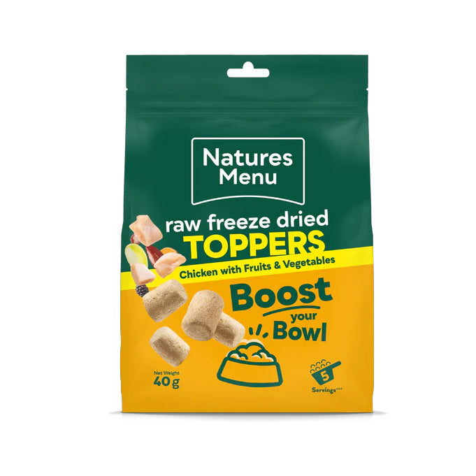 Natures Menu Dog - Freeze Dried Chicken Topper 40g