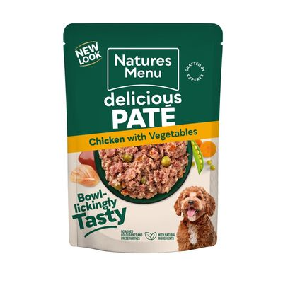 Natures Menu Dog - Adult Pouch Box Chicken With Vegetables 8x300g