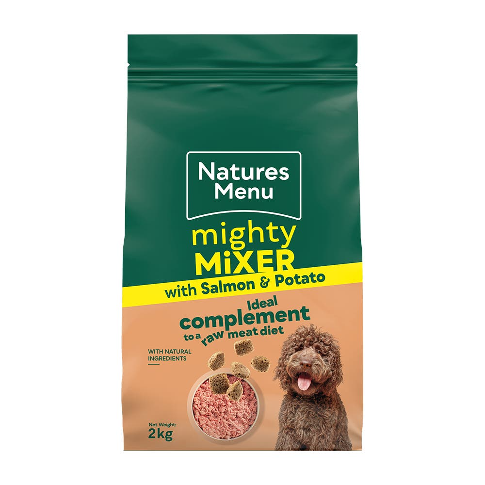 Natures Menu Dog - Mighty Mixer Salmon & Potato 2kg