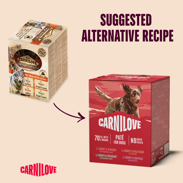 Carnilove Dog - Adult Wet Dog Pouch Multipack 4x300g