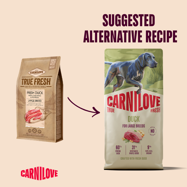 Carnilove Dog - True Fresh Duck Large Breed 4kg