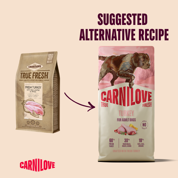 Carnilove Dog - True Fresh Turkey 4kg
