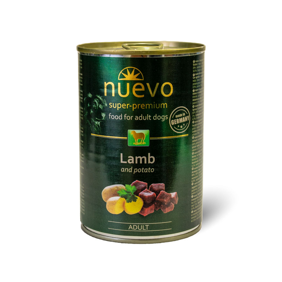 Nuevo Dog Adult Lamb & Potato 6x400g
