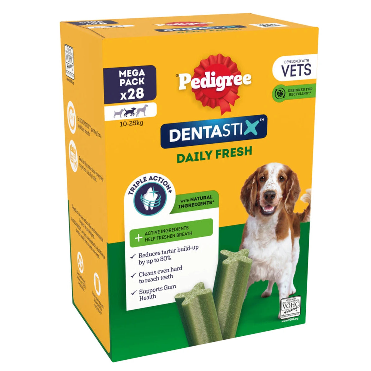 Pedigree Dentastix Fresh Medium 28 Pack 10-25kg