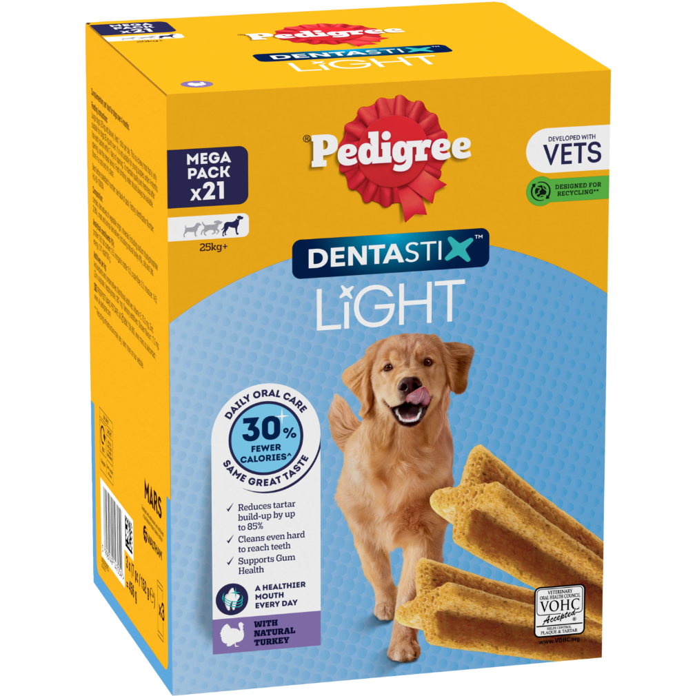 Pedigree Dentastix Light Large 21 Pack 25kg+