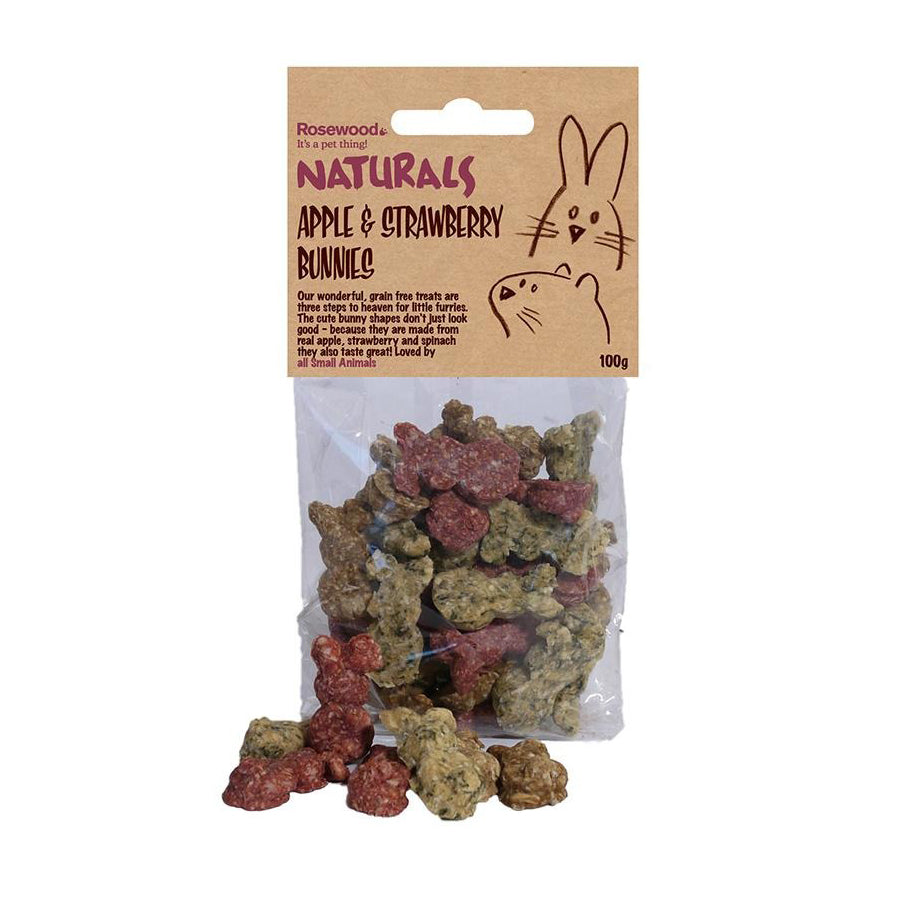 Rosewood Apple, Strawberry Bunnies 100g