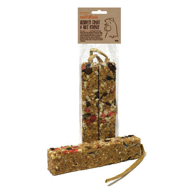 Rosewood Hennys Fruit and Nut Sticks Hen Treats 150g