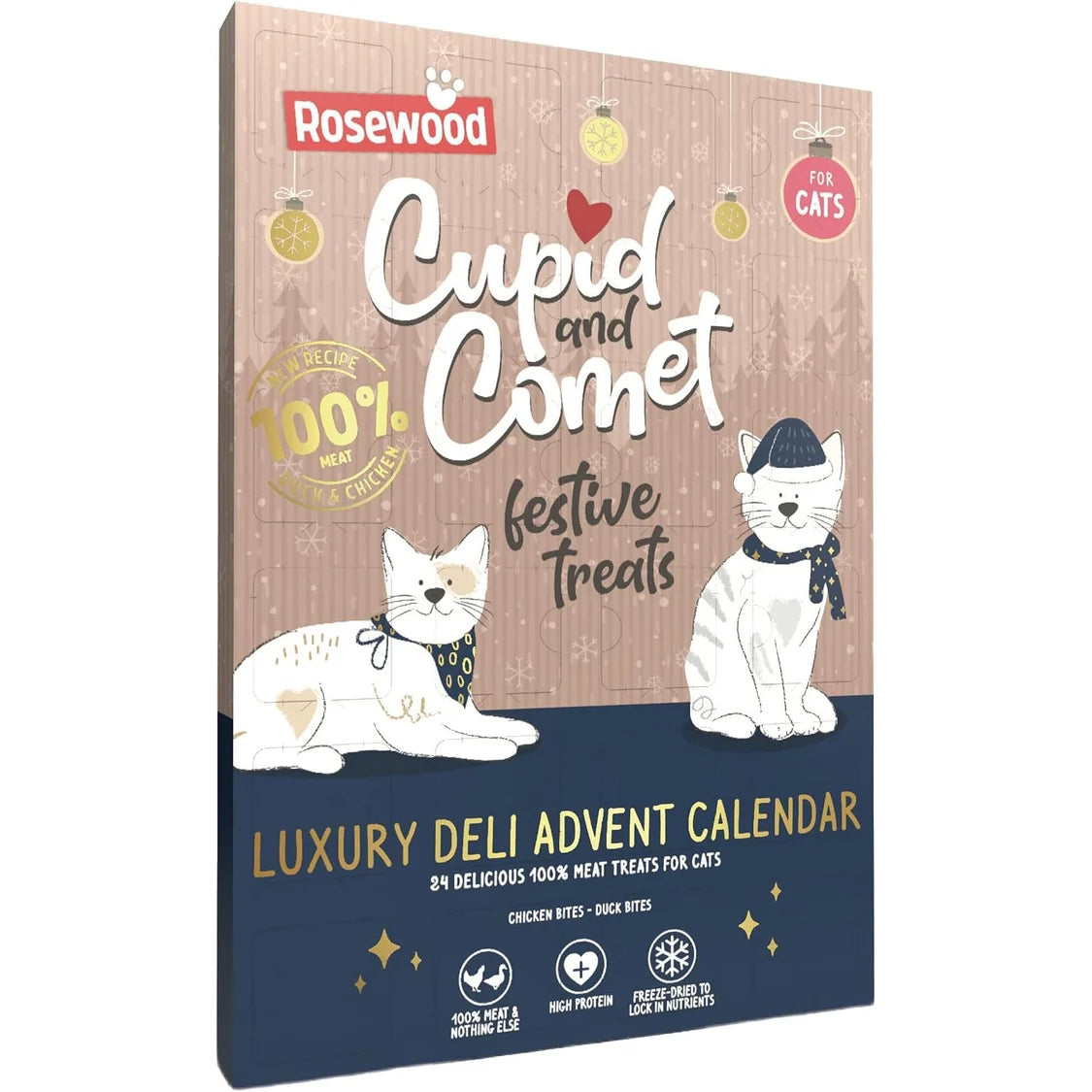Rosewood Comet & Cupid Luxury Deli Advent Calendar for Cats 100g