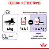 Royal Canin Cat - Pouch Box Appetite Control In Gravy 12x85g