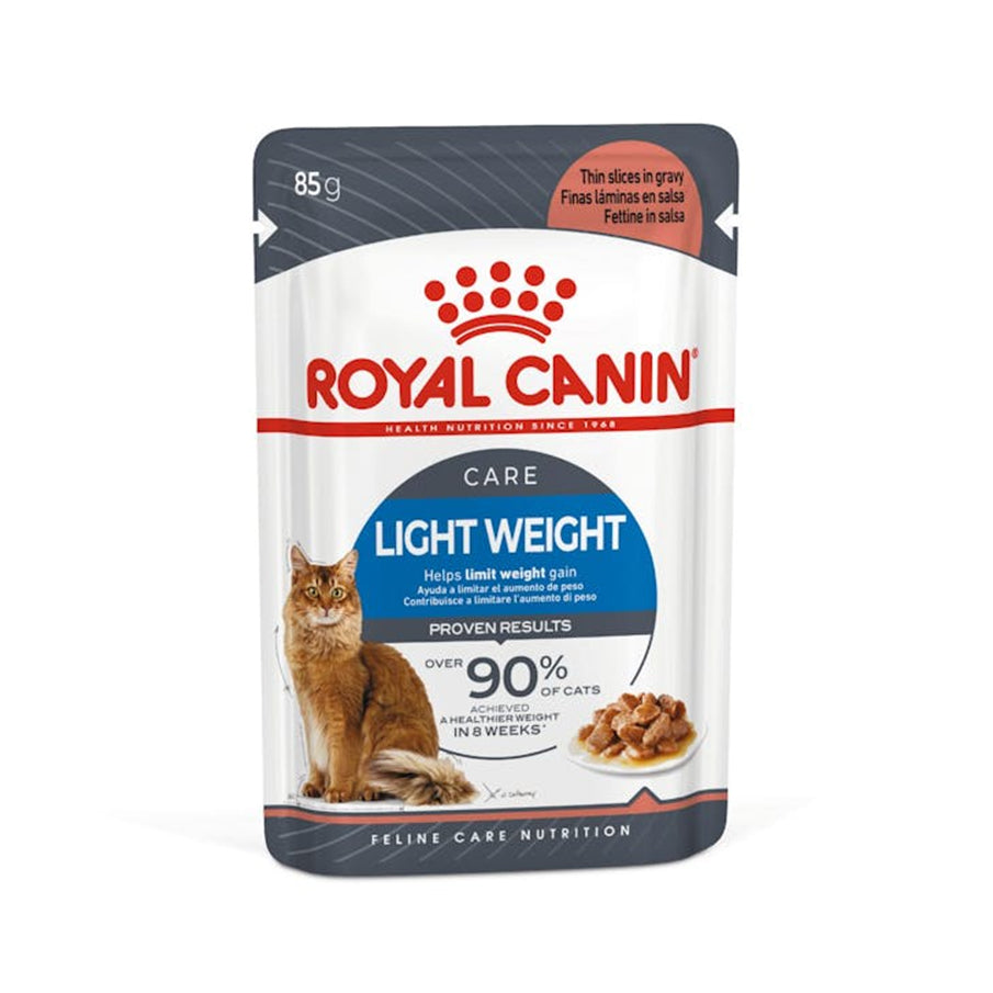 Royal Canin Cat - Pouch Box Light Weight Care In Gravy 12x85g