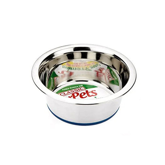 Classic Stainless Steel Non-Slip Bowl 900ml