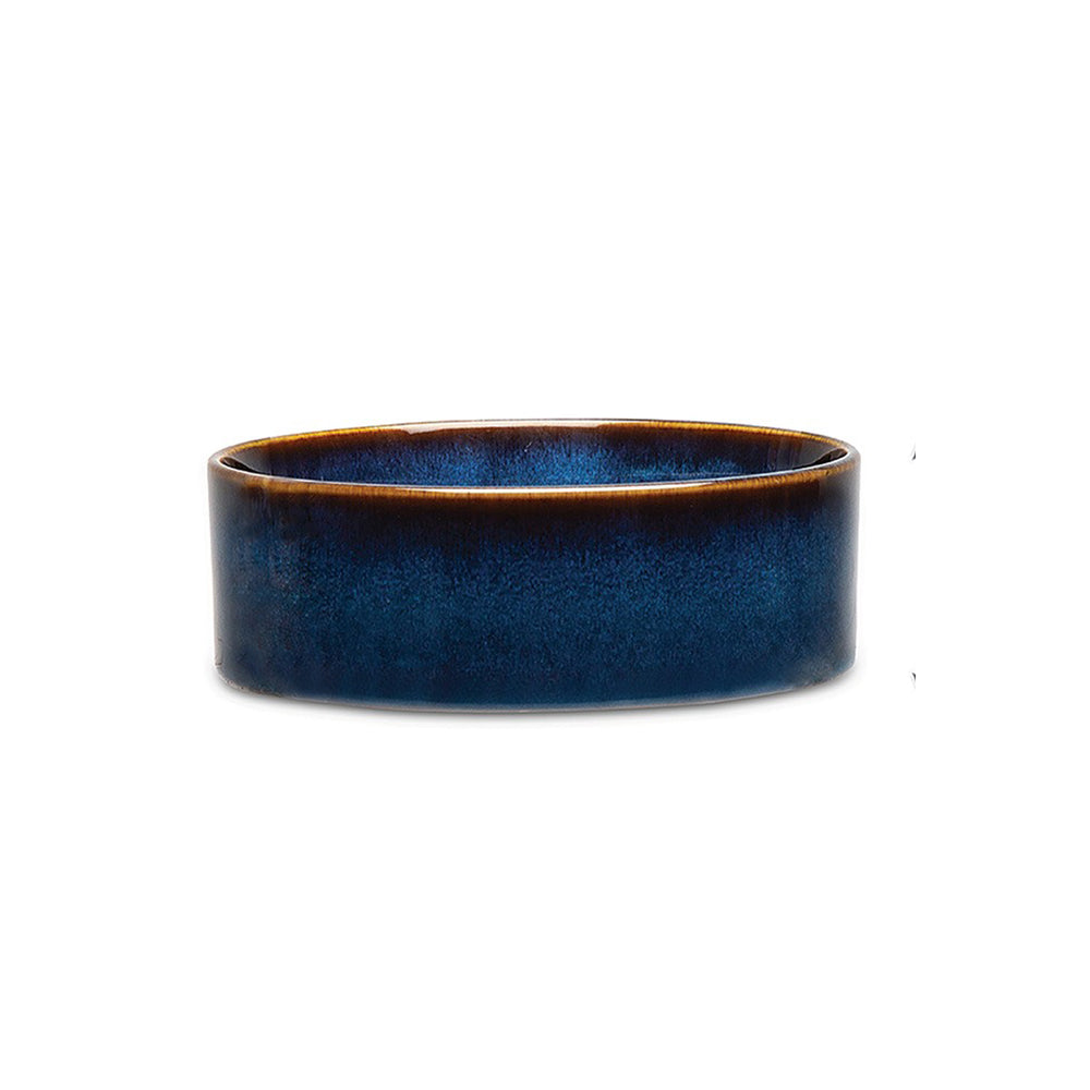 Scruffs Reactive Glaze Food Bowl Midnight 13cm