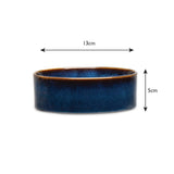 Scruffs Reactive Glaze Food Bowl Midnight 13cm
