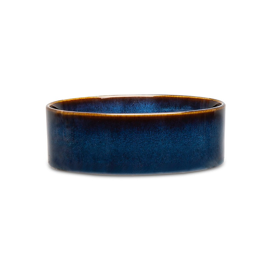 Scruffs Reactive Glaze Food Bowl Midnight 15cm