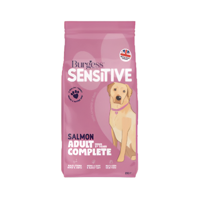 Burgess Dog - Sensitive Adult Salmon & Rice 2kg