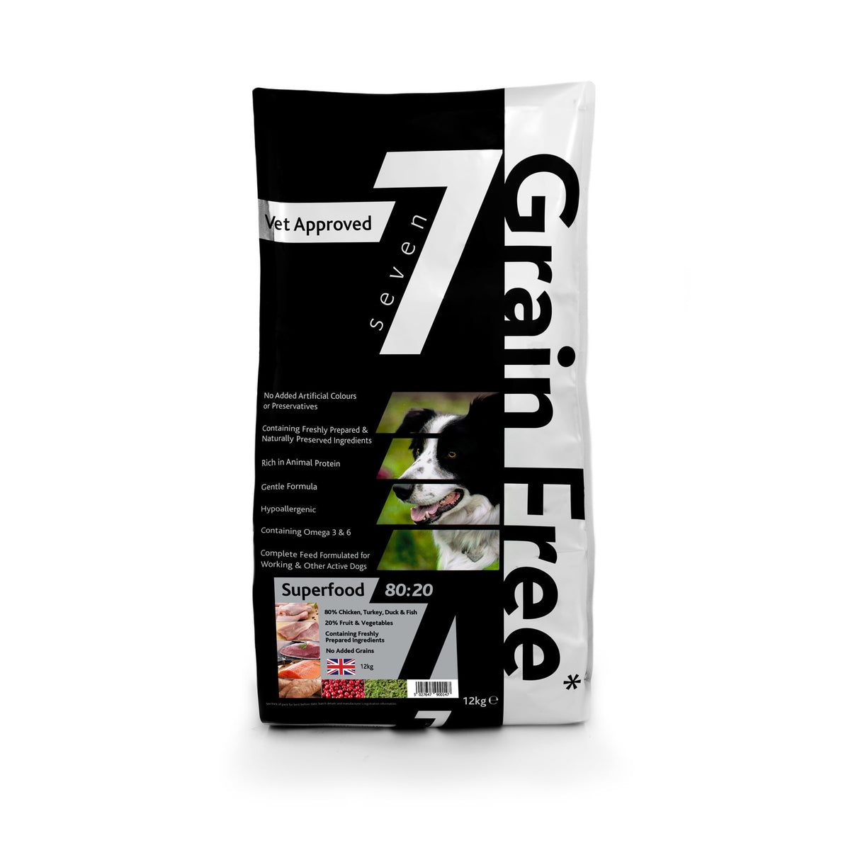 Seven Dog - Adult Superfood Meat Blend 80/20 12kg