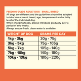 Seven Dog - Adult Small Breed Salmon with Trout, Sweet Potato & Asparagus Grain Free 2kg