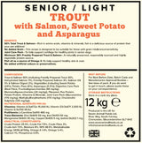 Seven Dog - Senior / Light Trout & Salmon with Sweet Potato & Asparagus Grain Free 12kg