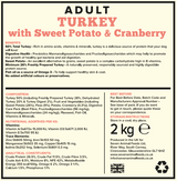 Seven Dog - Adult Turkey with Sweet Potato & Cranberry Grain Free 2kg