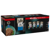 Sheba Fine Flakes Fish Selection In Jelly 40x85g