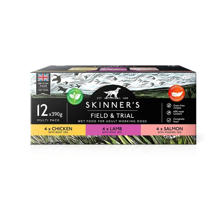 Skinners Dog - Field & Trial Multipack 12x390g