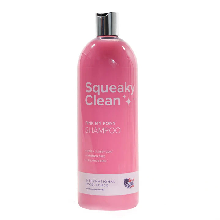 Equine America Squeaky Clean Pink My Pony Shampoo 1L – PlusPets