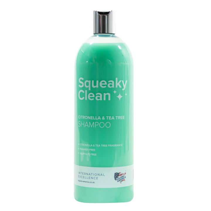 Equine America Squeaky Clean Citronella & Tea Tree Shampoo 1L