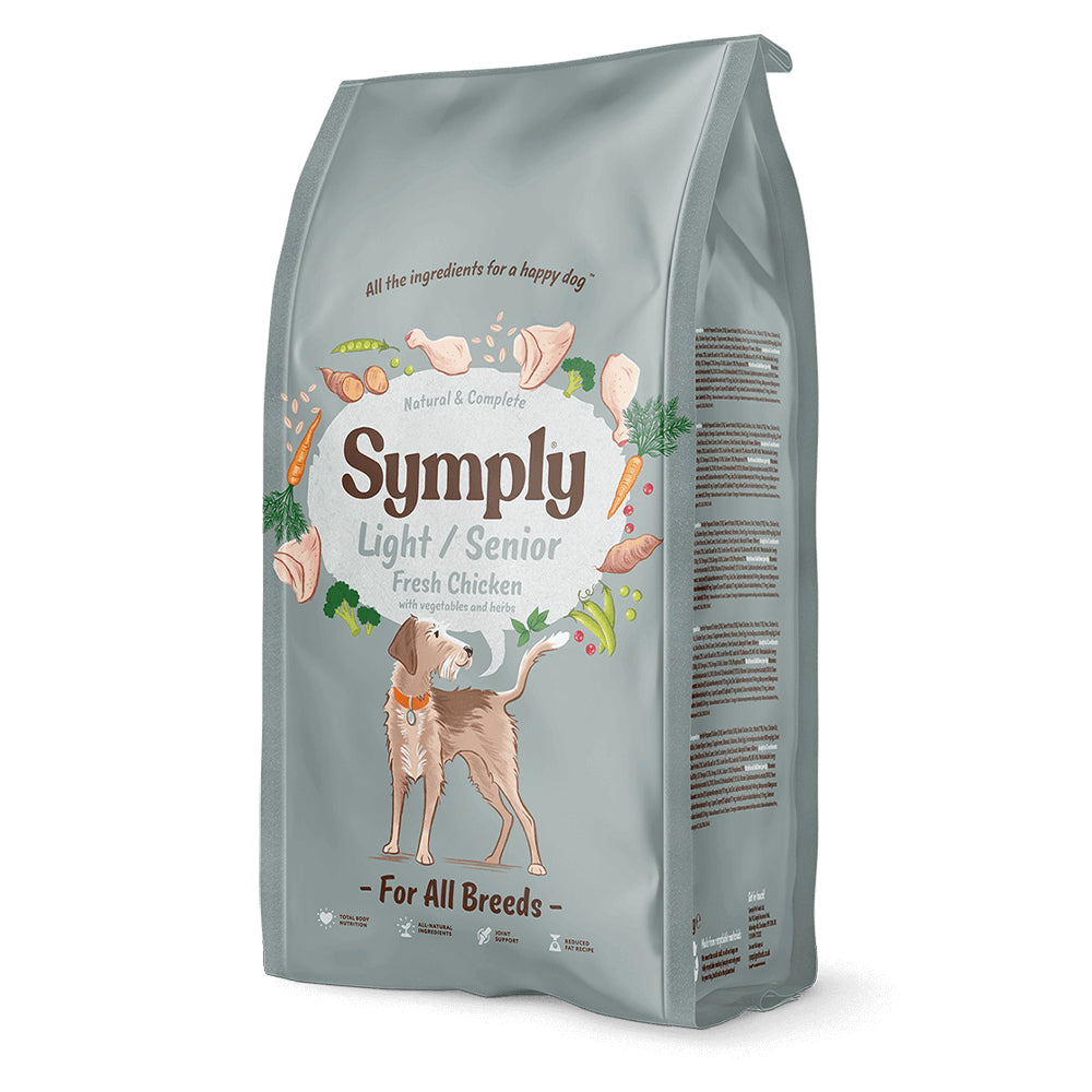 Symply Dog - Adult Light / Senior Chicken 2kg