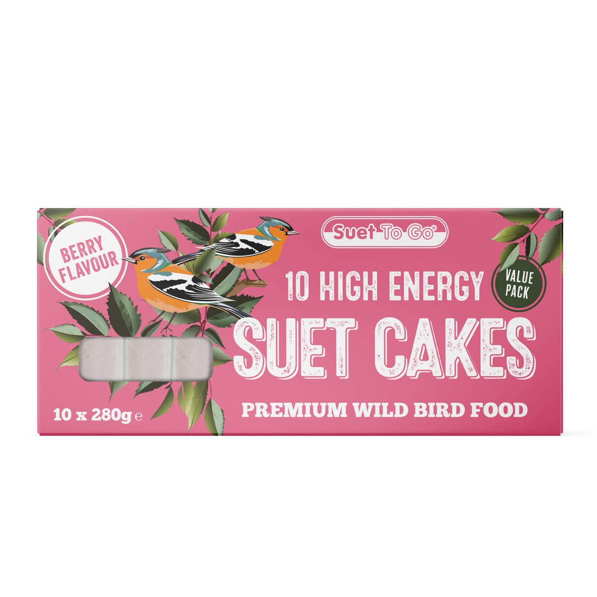 Suet To Go Suet Cakes Berry 10 Pack
