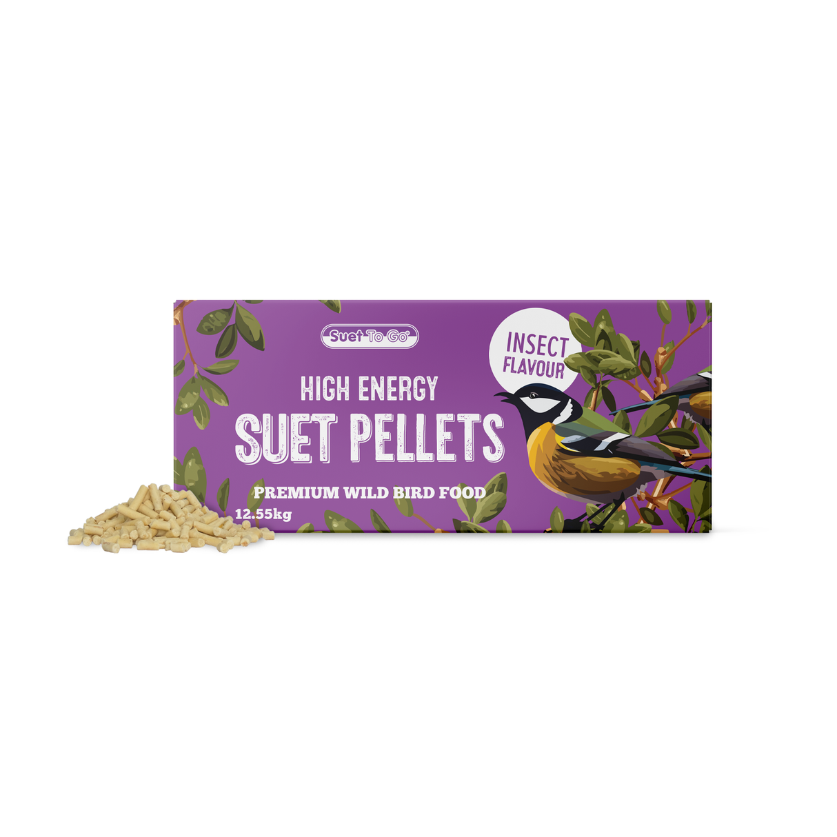 Suet To Go Suet Pellets Insect 12.55kg