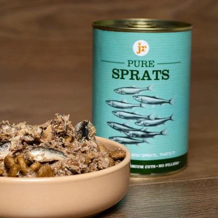 JR Pure Sprats Topper & Mixer 400g