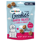 Webbox Goodies Turkey With Parsley Baked Treats 125g