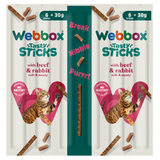 Webbox Tasty Sticks Beef & Rabbit Cat Treats 30g