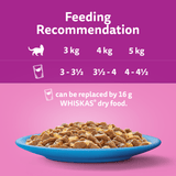 Whiskas 7+ Fish Favourites In Jelly Senior Wet Cat Food Pouches 12x85g