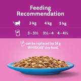 Whiskas Fish Favourites in Jelly 1+ Adult Wet Cat Food Pouches 40x85g