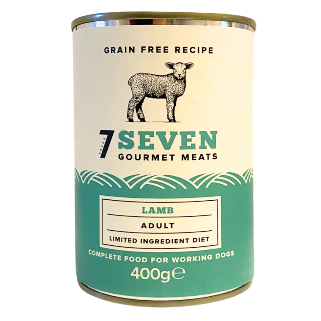 Seven Dog - Adult Lamb Grain Free Tins 6x400g